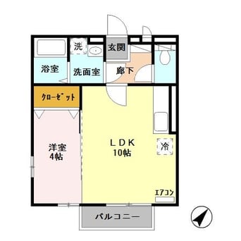 間取図 ピュアコート