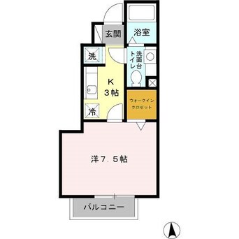 間取図 ファミール多摩平