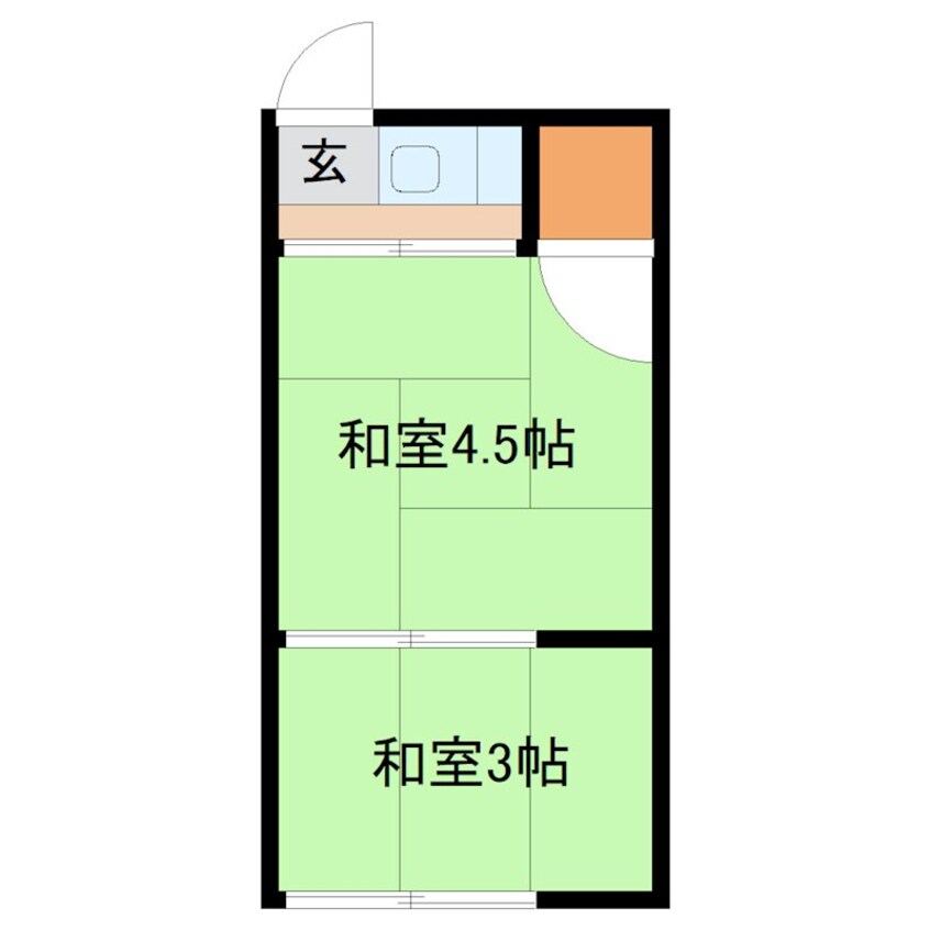 間取図 フラワーハイムB