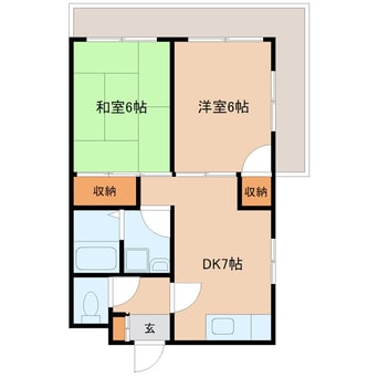 間取図 瀬川ビル