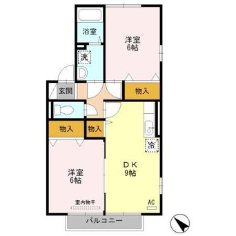 間取図 ドエル59