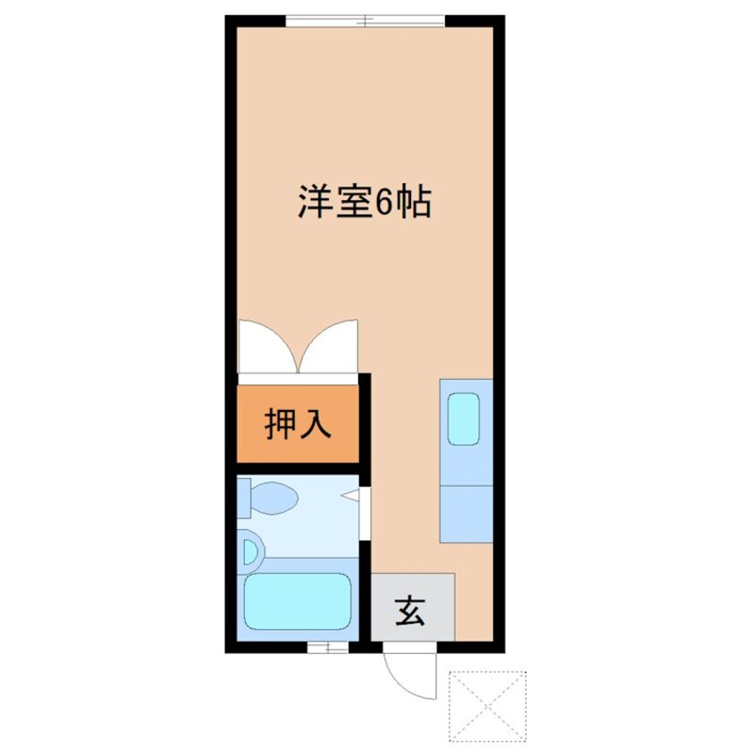 間取図 坂本荘