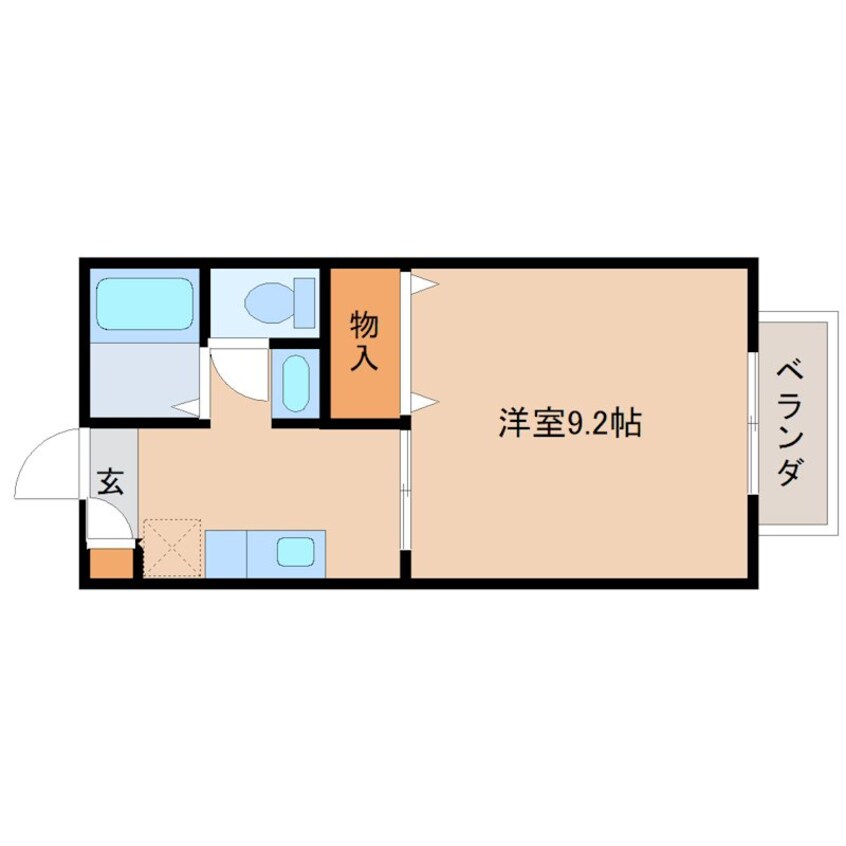 間取図 サンミッシェル