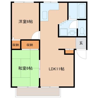 間取図 ハイムグリーンアクセス