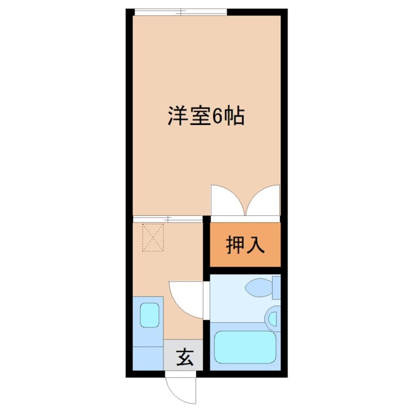 間取図 モンシャトー藤