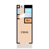 第２キクヤビル 1Rの間取り