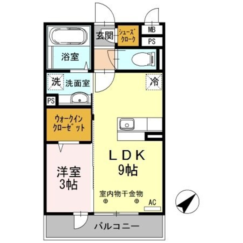 間取図 グレースコート