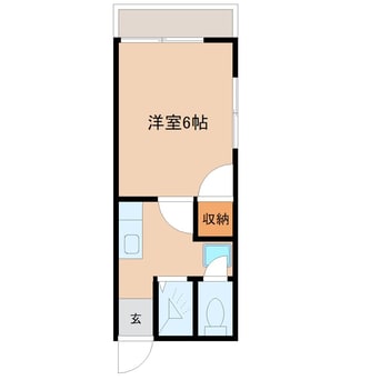 間取図 コーポ小林