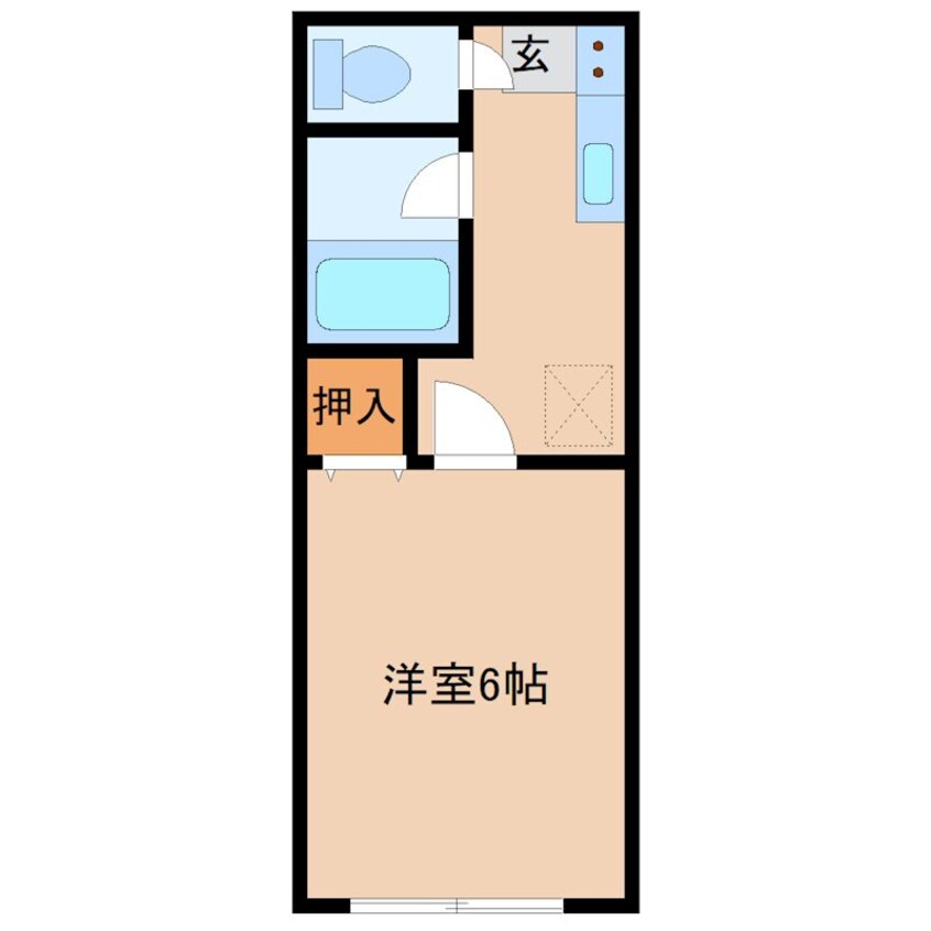 間取図 ハイム田原