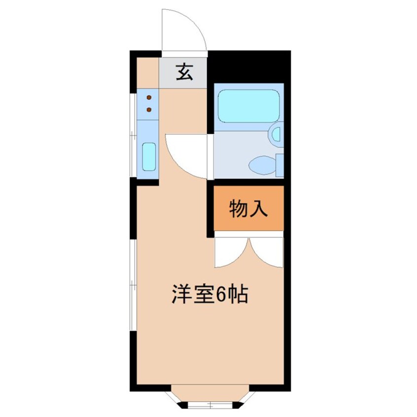 間取図 沢井コーポ