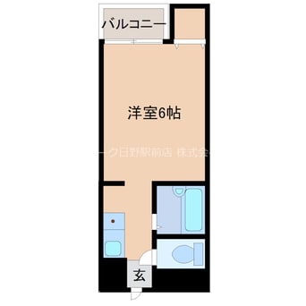 間取図 立川弐拾壹番館