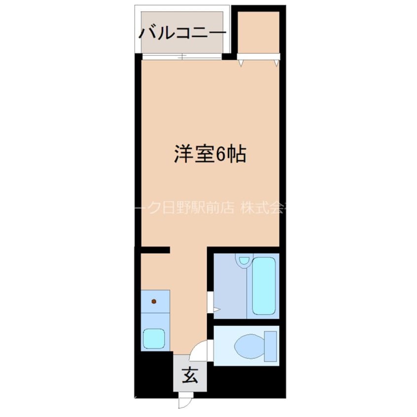 間取図 立川弐拾壹番館