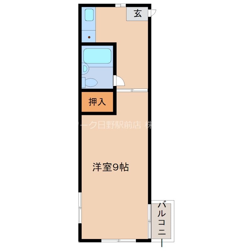 間取り図 けんもくハイツ