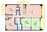 ノアーズアーク住之江 4LDKの間取り
