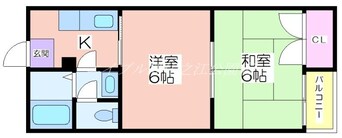 間取図 スポール南住吉
