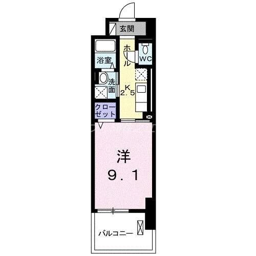 間取り図 プラージュ堺