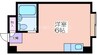 我孫子シャルマン 1Rの間取り