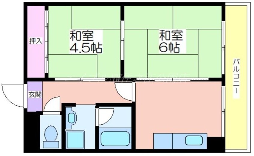 間取図 グランドメゾン富士