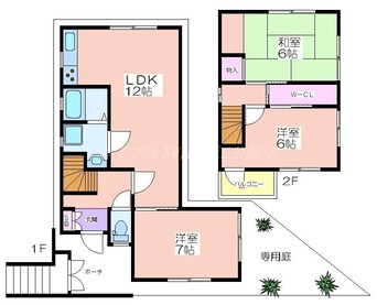 間取図 松園町戸建