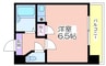 シャルマンフジ住吉弐番館 1Rの間取り