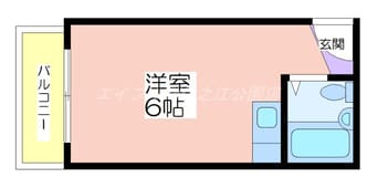 間取図 万代住之江コーポ