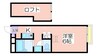 レオパレス住之江 1Kの間取り