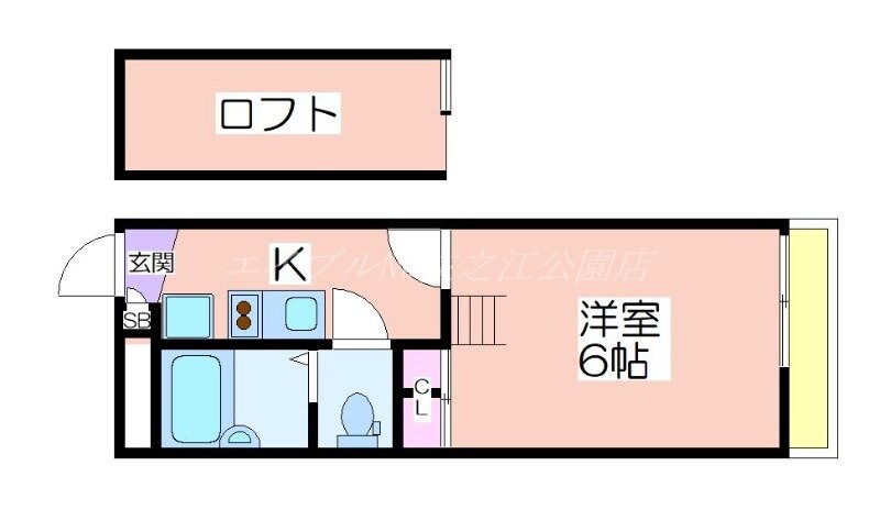 間取り図 レオパレスエアル