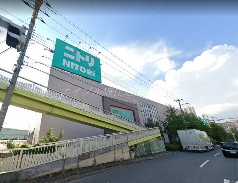 ニトリ住之江店(電気量販店/ホームセンター)まで727m ブルーメイトＡ・B