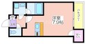 ウェルスクエア長居公園Ⅱの間取図