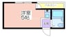 エミネント我孫子 1Rの間取り