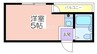 エミネント我孫子 1Rの間取り