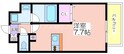 ウェルスクエア長居公園Ⅱの間取図