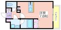 ウェルスクエア長居公園Ⅱの間取図