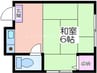 メゾン太子 1Rの間取り