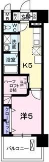 サニーキャンプ　今池 1Kの間取り