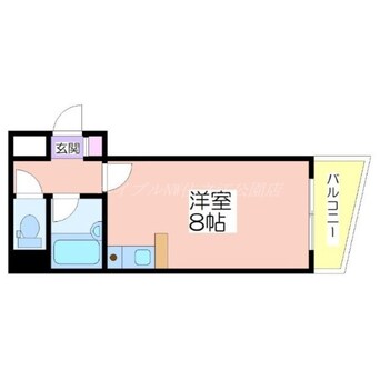 間取図 シャトレーヌ北島