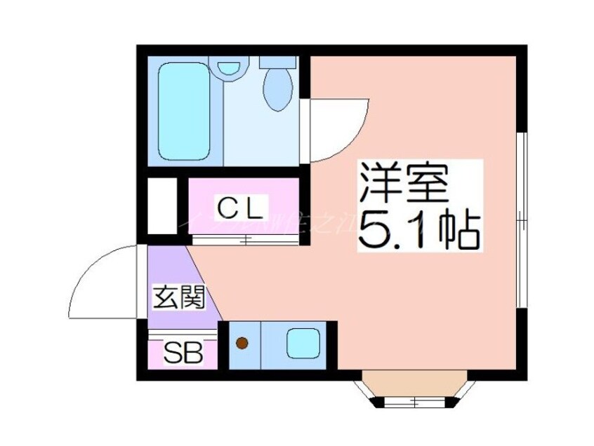 間取図 川瀬ビーンズハイツ