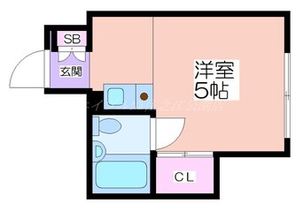 間取図 川瀬ビーンズハイツ