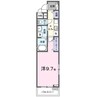 ヒカルサ堺市文珠橋通Ⅱ 1Kの間取り