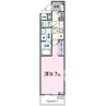 ヒカルサ堺市文珠橋通Ⅱ 1Kの間取り
