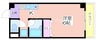 アプルーブ 1Kの間取り