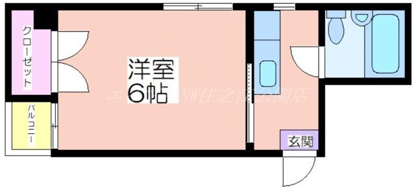 間取図 シャトーリヨン