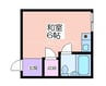 ヴィラ沢ノ町 1Rの間取り