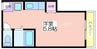 ハイツ織田 1Rの間取り
