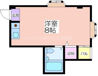 間取図 シャイン廣瀬