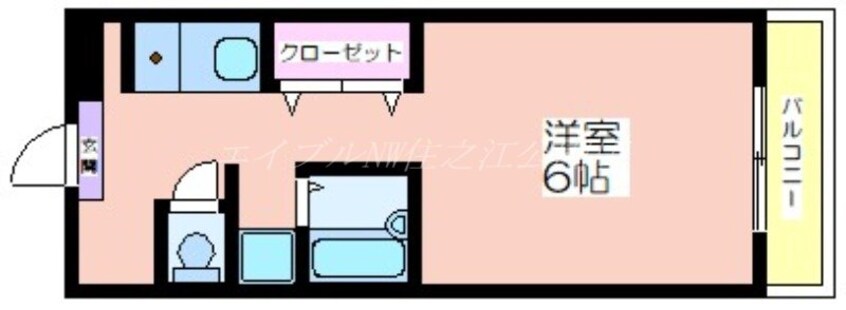 間取図 セラ玉出ウェスト