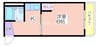 ハイム山之内 1Kの間取り