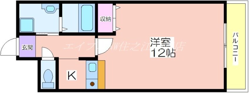 間取図 エミネンスパレス