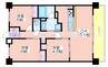 ユニハイム住之江公園 3LDKの間取り