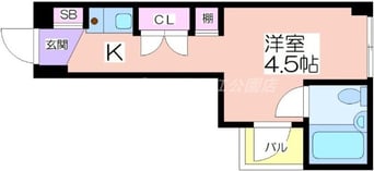 間取図 ビバリーヒルズ北島東